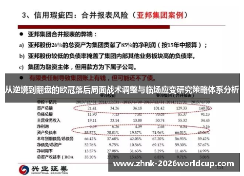 从逆境到翻盘的欧冠落后局面战术调整与临场应变研究策略体系分析 从逆境到翻盘的欧冠落后局面战术调整与临场应变研究策略体系分析